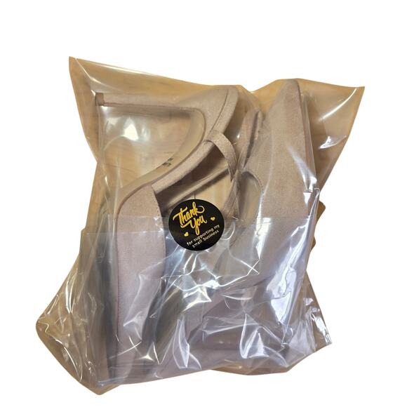 Lulus Pink Velvet Strappy Pointy Toe Heels Size 6 Medium Great condition - Picture 9 of 9